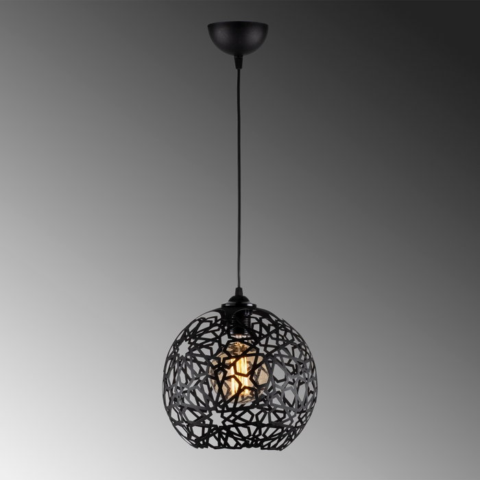 Opviq Fellini - MR - 785 Lámpara de araña negra ajustable